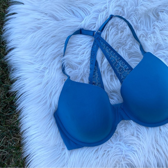 Victorias Secret demi lace back bra 34D - Picture 1 of 4